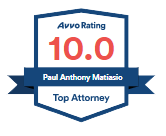 AVVO Rating Paul Anthony Matiasic Top Attorney